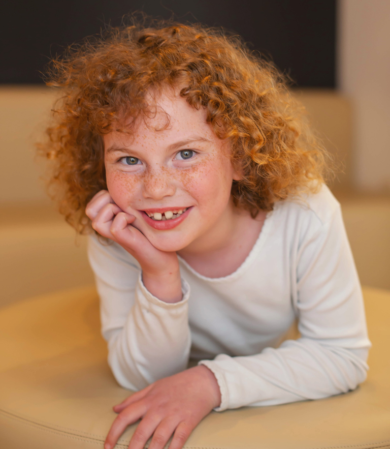 smiling young girl